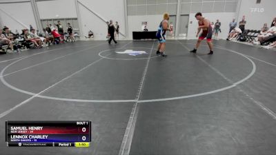 285 lbs Round 1 (8 Team) - Samuel Henry, New Jersey vs Lennox Charley, North Dakota