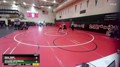 144 lbs Round 2 - Richard Kevorkian, Ralston Valley vs Paul Park, Rock Canyon