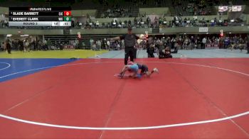 60 lbs Round 3 - Everett Clark, Team Porcelli Wrestling vs Slade Barrett, St. James Cyclones