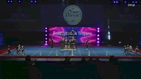 Mid-America - Bolingbrook Trojans [2024 Chicagoland Pop Warner Show Cheer Mitey Mite Large Monday] 2024 Pop Warner National Cheer & Dance Championship