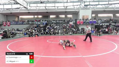 120 lbs Round Of 16 - Ashlynn Cummings, Fairfield Ludlowe vs Cristel Miguel, Amity