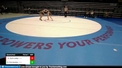 110 lbs Quarterfinal - Stephanie Schmolke, Cedar Valley vs Geraldyne Fernandez, Jordan