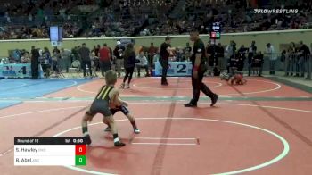 43 lbs Prelims - Sutton Hawley, Enid Youth Wrestling vs Braden Abel, Jay Wrestling Club