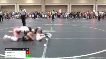 150 lbs Round Of 128 - Isaac Molina, Thorobred WC vs Joseph Smith, Grappling Pack