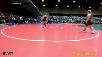 240 lbs Quarterfinal - Bella Glenn, Willits Grappling Pack vs Eliza Henderson, Aloha