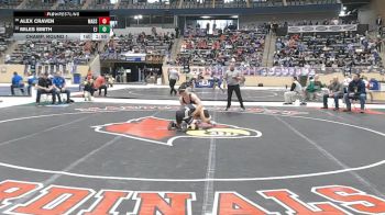 150 lbs Champ. Round 1 - Miles Smith, East Jessamine vs Alex Craven, Madison Southern