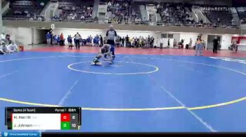 60 lbs Semis (4 Team) - Maxen Merritt, Canby vs Jaxton Johnson, Maple River/United South Central