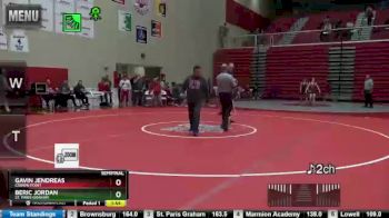 106 lbs Semifinal - Beric Jordan, St. Paris Graham vs Gavin Jendreas, Crown Point