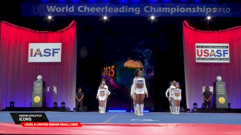 Inspire Athletics - Icons [2025 L6 Limited Senior Small Coed Finals] 2025 The Cheerleading Worlds