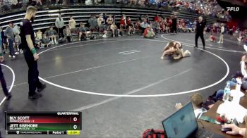 100 lbs Quarterfinals (8 Team) - Bly Scott, Minnesota Gold vs Jett Sisemore, Oklahoma Elite