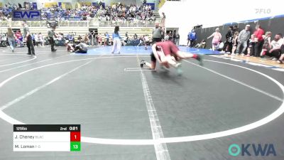 43 lbs Rr Rnd 3 - Gunner Poeling, Duncan Demon Wrestling vs Barrett Smith, Owasso Takedown Club