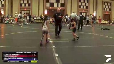 52/58 Round 3 - Abigail Bradley, Vernon Vikings Girls vs Mia Carmela Barro, Misfits