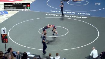 115 lbs Champ. Round 1 - Lilly Toft, Brookings vs Emma Bochek, Clark/Willow Lake