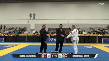 Kendra Raquel Mathys vs Candice Sharee Hardee 2026 World Master IBJJF Jiu-Jitsu Championship