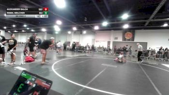 89 lbs Rr Rnd 2 - Alexander Balch, Unattached vs Rebel Melcher, Relentless