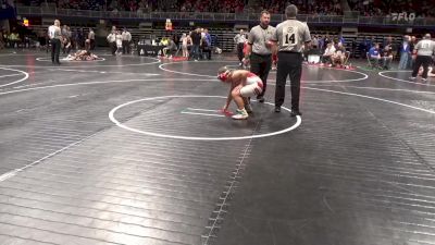 150 lbs Round Of 32 - Ford Ryan, Fort Cherry vs Dylan Phipps, Solanco