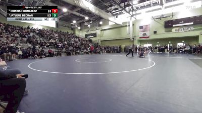 120 lbs Cons. Semi - Jaylene Bedran, El Camino Real vs Cristian Gonzalez, BIRMINGHAM