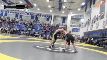 285 lbs 5th Place Match - Parker Bixler, Archbold vs Mason Shank, Bluffton