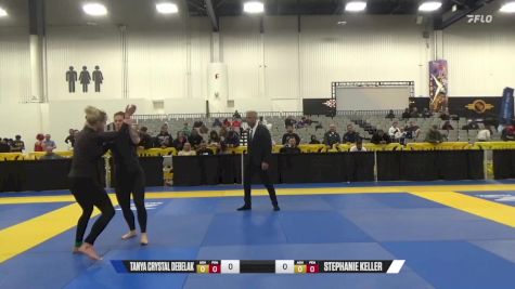 Stephanie Keller vs Tanya Crystal Debelak 2024 World IBJJF Jiu-Jitsu No-Gi Championship