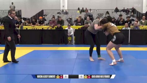 Aghata Adriane Rabelo Fernandes vs Marcina Aleksey Sarmiento 2024 World IBJJF Jiu-Jitsu No-Gi Championship