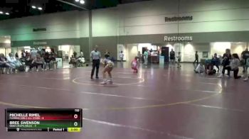 110 lbs Round 3 (6 Team) - Bree Swenson, Iowa Despicables vs Michelle Rimel, Florida Girls All Stars