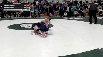 138 lbs Round Of 16 - Cayden Houde, Plymouth North vs Braiden Troy, Cumberland