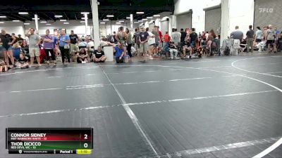 92 lbs Round 2 (6 Team) - Thor DiCicco, Red Devil WC vs Connor Sidney, Mat Warriors White