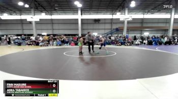 75 lbs Champ. Round 2 - Aisea Tabakece, Sublime Wrestling Academy vs Finn Maguire, North Junior High School