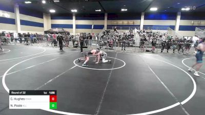 123 lbs Round Of 32 - Cooper Hughes, Stampede WC vs Norm Poole, All In Wr Ac