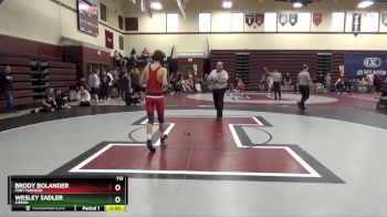 113 lbs Round 2 - Wesley Sadler, Lisbon vs Brody Bolander, Fort Madison