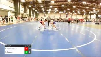 132 lbs Prelims - Drew Marchese, Empire Wrestling Academy HS vs Ayden Cheng, NORTHERN LEBANON