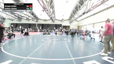 122 lbs Rr Rnd 2 - Tatiana Gomez, Grit Mat Club Girls vs Ainhoa Lozano, Cordoba Trained Girls