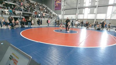 49 lbs Cons. Quarters - Tim Shaffer, Clearwater Valley Wrestling Club vs Oaken Lorance, Team Real Life Wrestling