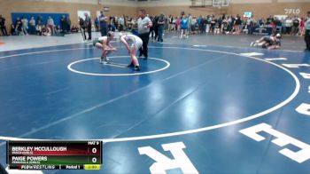 125lbs Champ. Round 4 - Berkley McCullough, Pasco (Girls) vs Paige Powers, Peninsula (Girls)