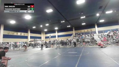 150 lbs Round Of 32 - Emil Engler, Yakima Valley Wrestling vs Paganini Martinez, Alpha Wolves