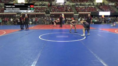 151 lbs Cons. Round 4 - Brody Lau, Flathead vs Michael Rummel, Frenchtown Wrestling Club