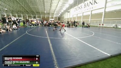 135 lbs Finals (8 Team) - Markus Reyes-Galdamez, Sanderson vs Braunx McKenzie, Ravage