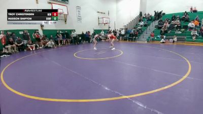 138 lbs Round 5 (6 Team) - Hudson Shipton, DouglasWY vs Troy Christensen, Newcastle