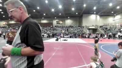 42 lbs Quarterfinal - Easton Brenner, Legacy Elite vs Isaac Silva, Predators WC