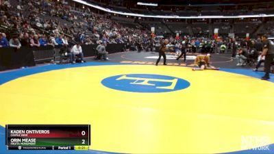 144-5A Cons. Round 2 - Kaden Ontiveros, Castle View vs Orin Mease, Fruita Monument