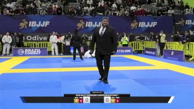 Ricardo Andres Romero Drouet vs Marcin Ryszard Szpocinski 2026 European Jiu-Jitsu IBJJF Championship