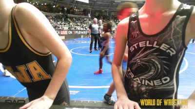 75 lbs Consi Of 8 #1 - Jacob Stoker, Mat Psycho vs Louis Thompson, Hawkeye Wrestling Academy