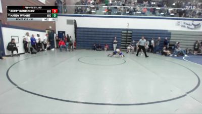53 lbs Cons. Round 2 - Rhett Rodriguez, Hawk Wrestling Club vs Hardy Wright, Homedale Wrestling Club