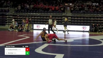 149 lbs Quarterfinal - Yianni Diakomihalis, Cornell vs Luke Nichter, Drexel
