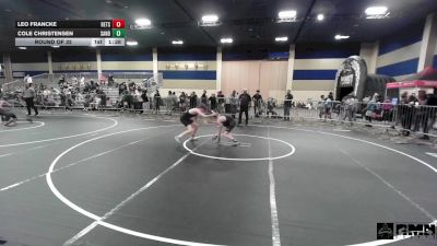 116 lbs Round Of 32 - Leo Francke, Betsu vs Cole Christensen, Sanderson Wr Ac