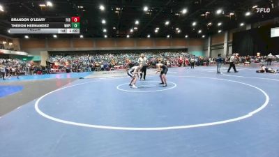 138 lbs Prelim - Brandon O`Leary, Beyer vs Theron Hernandez, White Pine