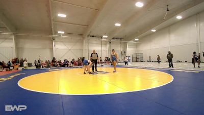 190 lbs Rr Rnd 3 - Autumn Jones, Stillwater Lady Pioneers JH vs Isabella Clark, Newkirk Girls