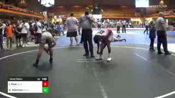 132 lbs Consolation - Santino Robinson, Wrestling 365 vs Idren Peak, Darkhorse Wrestling Club