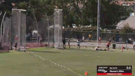 Women's 200m, Finals 9