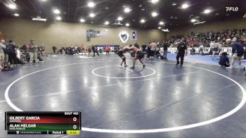 175 lbs Cons. Round 1 - Alan Melgar, Paso Robles vs Gilbert Garcia, Hanford